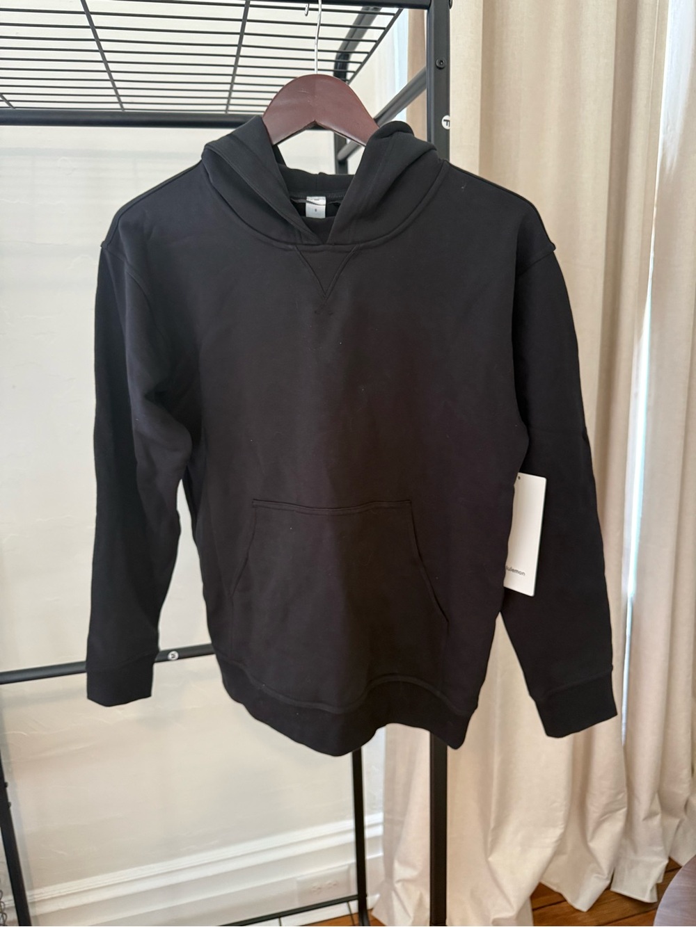 Women’s Black Hoodie Sweatshirt - Classic Pullover